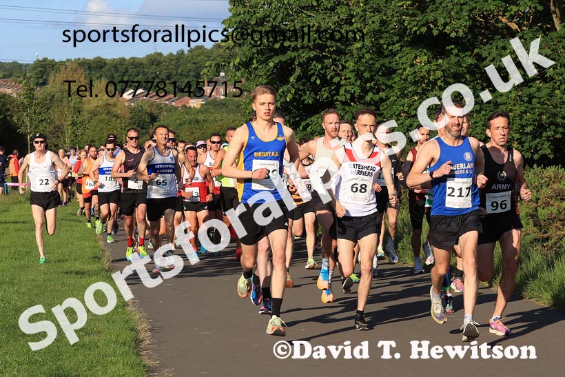 The 2024 Elswick Harriers Newburn River Run, Newcastle upon Tyne.  Photo: David T. Hewitson/Sports for All Pics